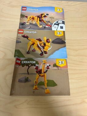 Lego Creator 3-in-1 31112 Instructions only